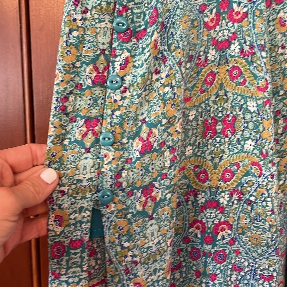 Anthropologie MAEVE SILK BLENT TUNIC TANK SIZE 0P - Picture 5 of 7